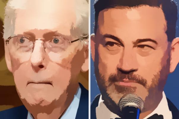 Jimmy Kimmel Roasts McConnell Over Hospital Photos - Late Night TV