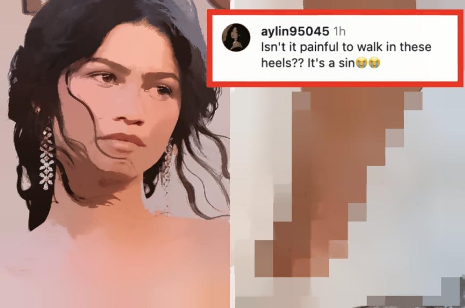 Zendaya's Viral Red Carpet Shoes Have Fans Divided