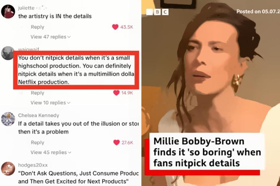 Millie Bobby Brown Claps Back at Enola Holmes 3 Nail Critics