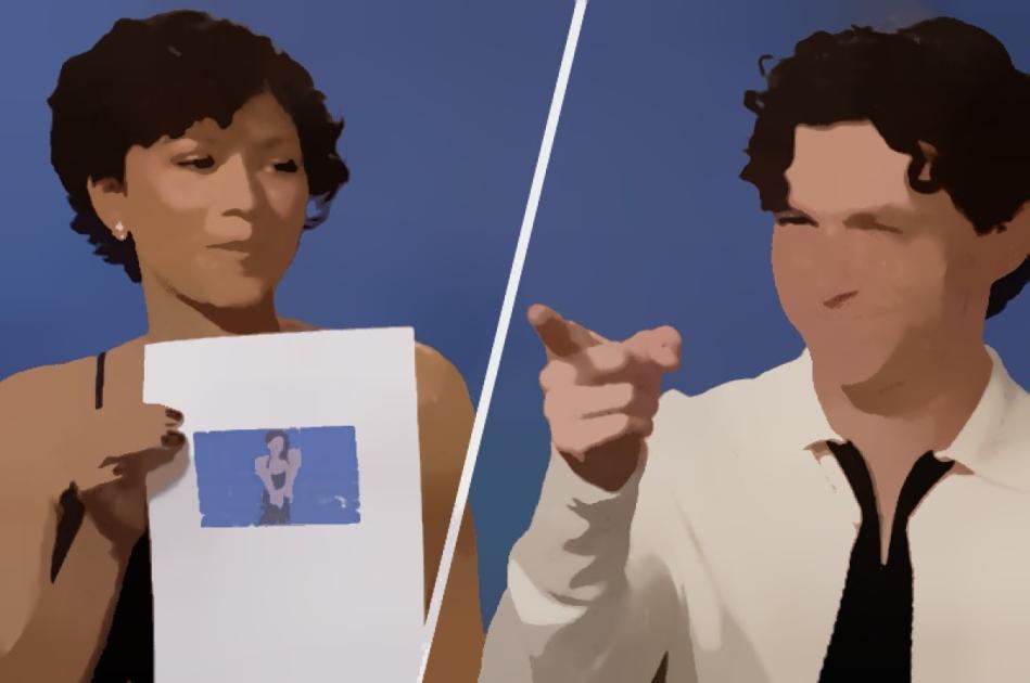 Spider-Man Cast Reveals Favorite Memes & Easter Eggs | Zendaya, Tom Holland