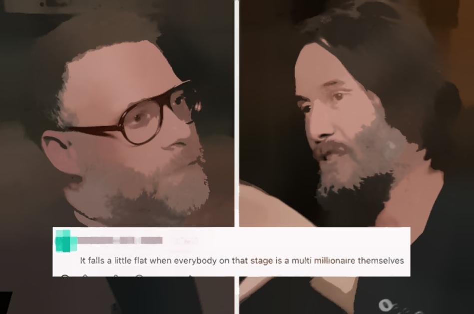Seth Rogen & Keanu Reeves: Wealthy Elites Debate Public Service